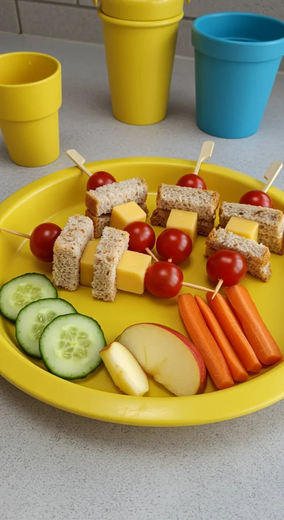 Mini Sandwich Skewers