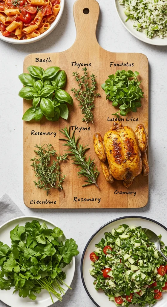 Pairing Herbs with Different Foods