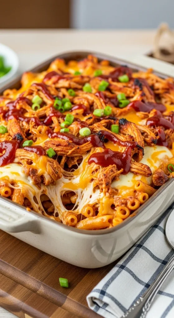 BBQ Chicken Mac & Cheese