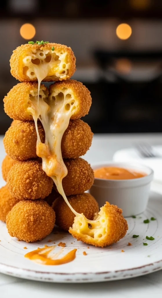 Crispy Mac & Cheese Bites