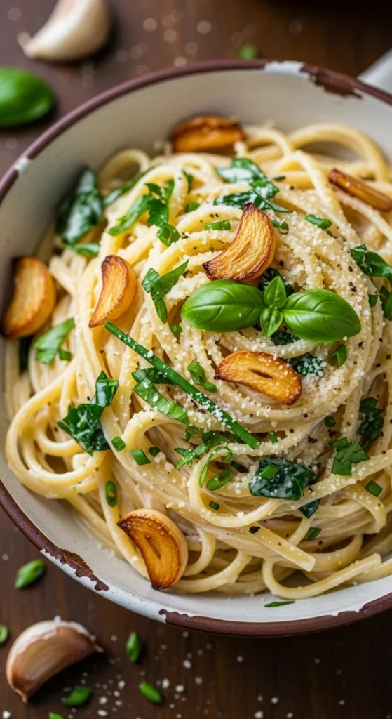 Garlic Herb Mac & Cheese
