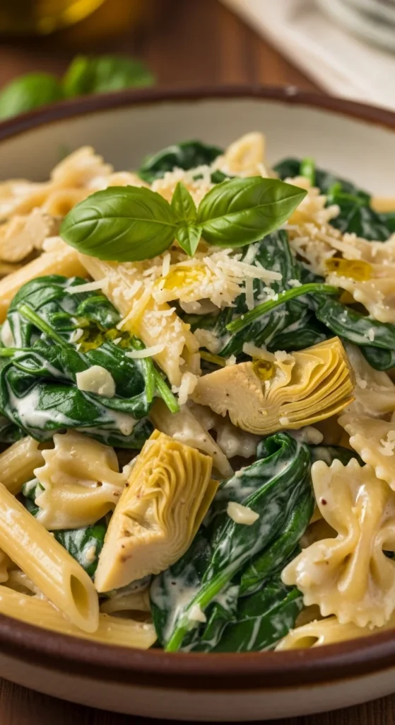 Spinach & Artichoke Mac & Cheese