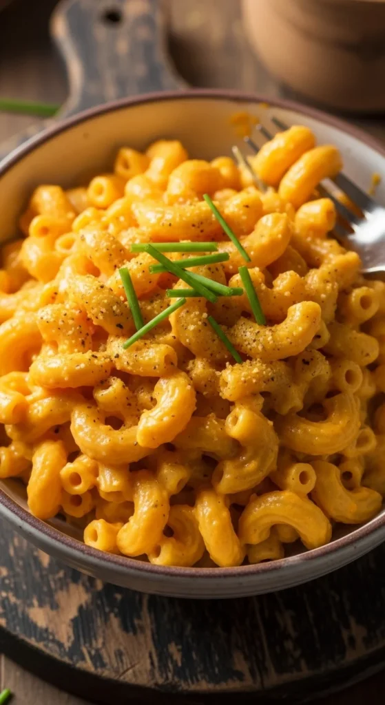 Vegan Cashew Mac & Cheese