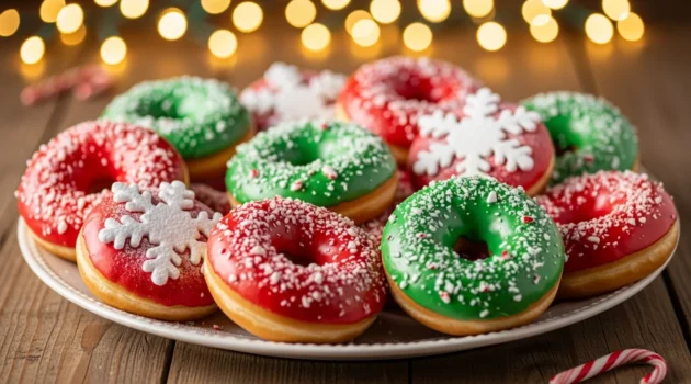 22 Colorful Holiday Donut Recipes Everyone Craves