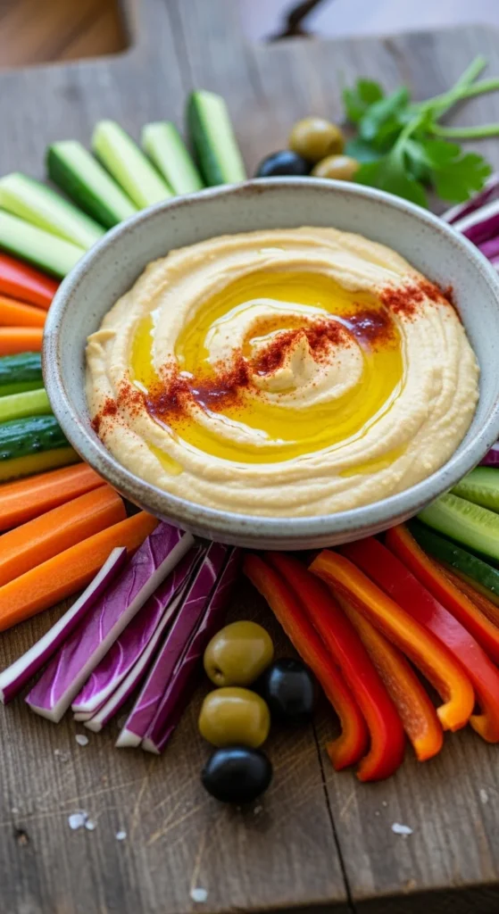 Hummus & Veggie Dippers