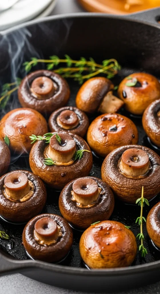 Balsamic Roasted Mushrooms