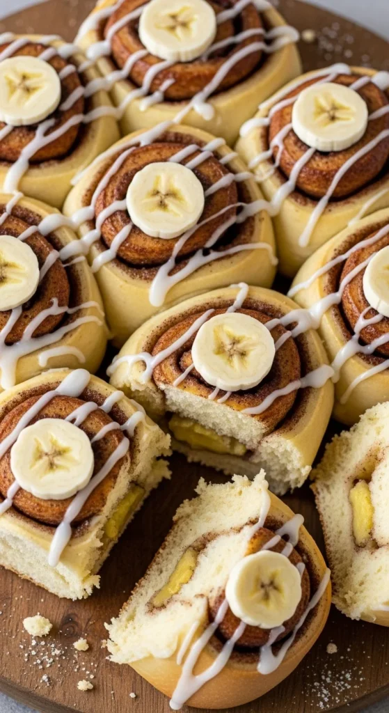 Banana Cinnamon Rolls