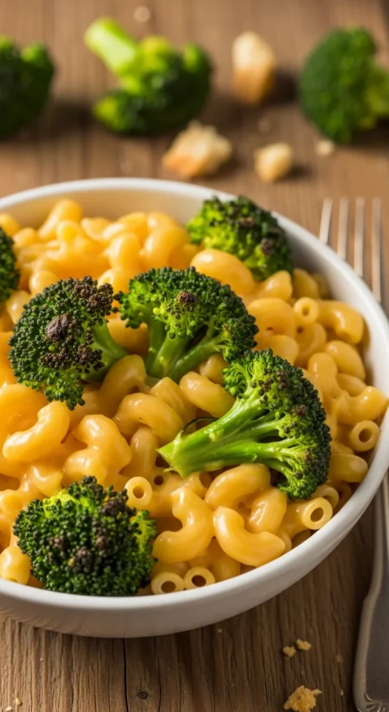 Broccoli Cheddar Mac & Cheese