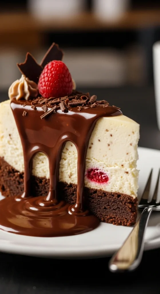 Brownie Bottom Cheesecake