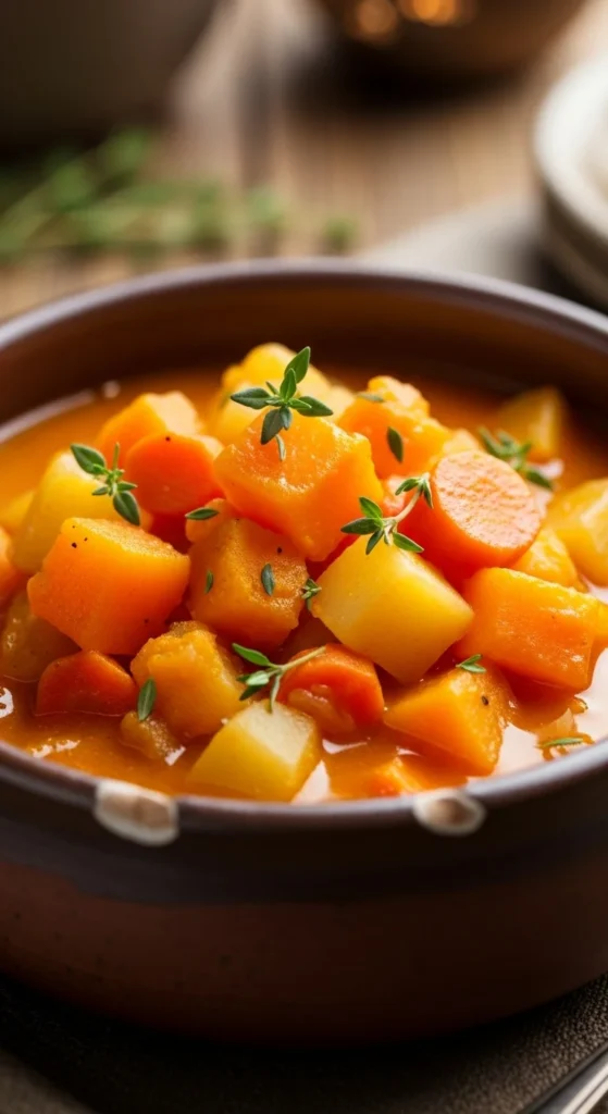 Butternut Squash and Carrot Stew