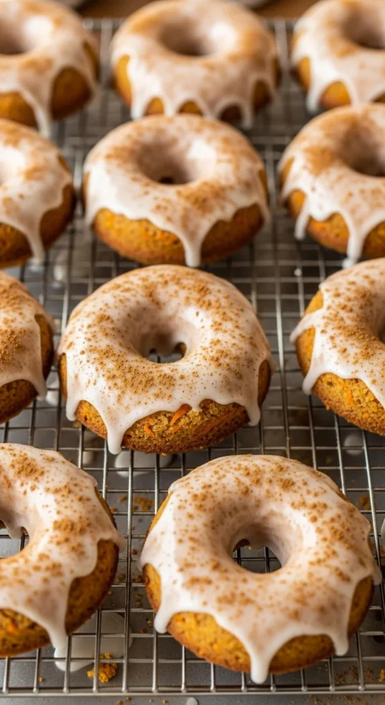 Carrot Cake Donuts