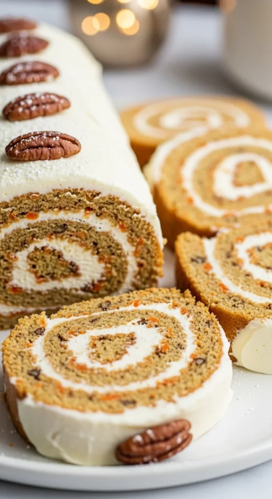 Carrot Cake Rolls