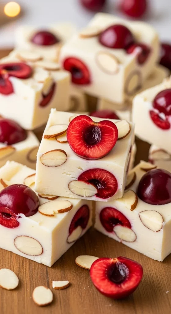 Cherry Almond Fudge