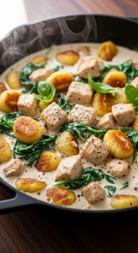 Chicken Gnocchi Skillet