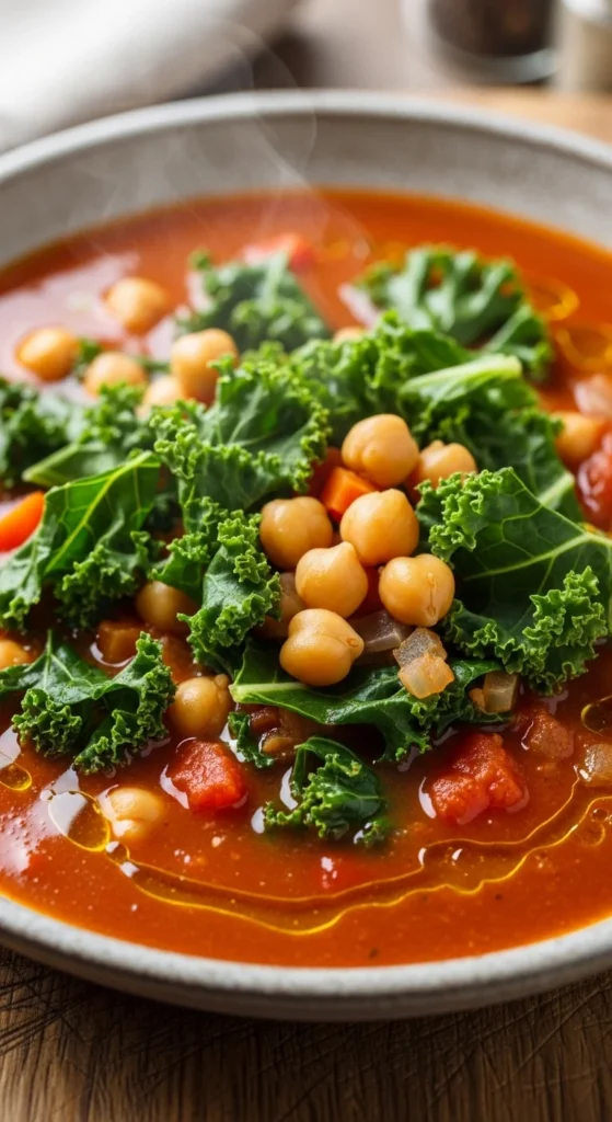 Chickpea and Kale Stew