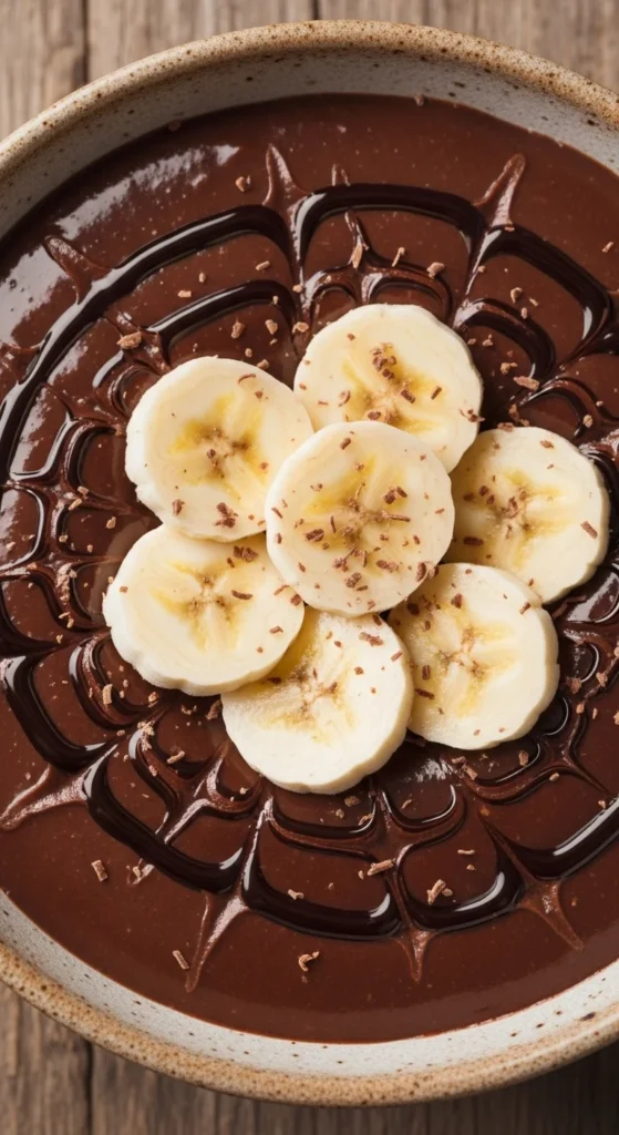 Chocolate Banana Bread Pudding