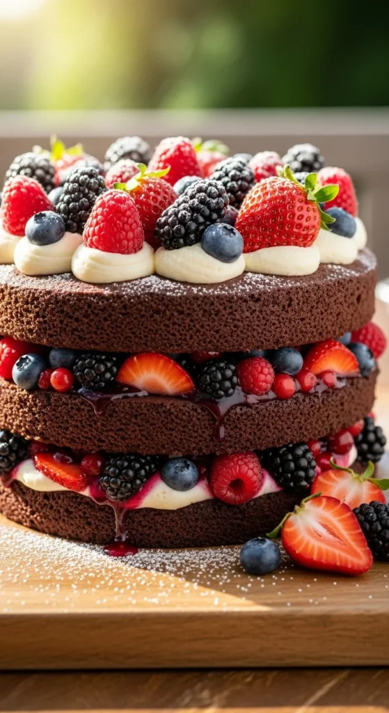 Chocolate Berry Dream Cake