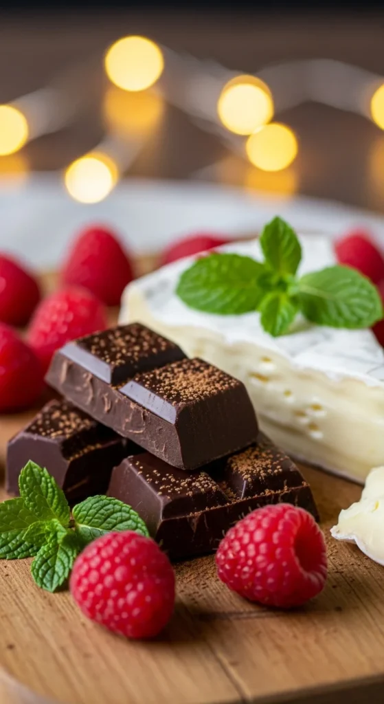 Chocolate & Cheese Dessert Board