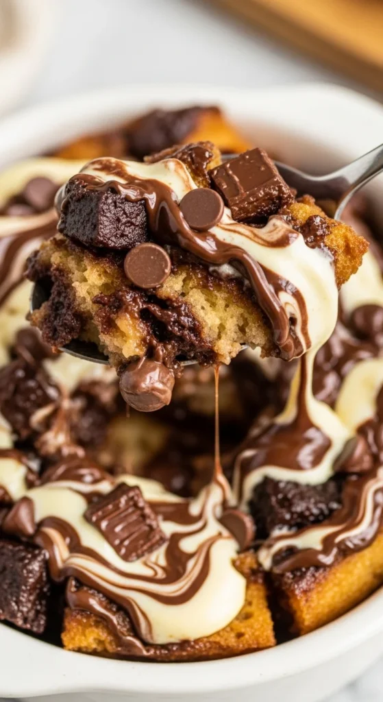 Chocolate Chip Bread Pudding