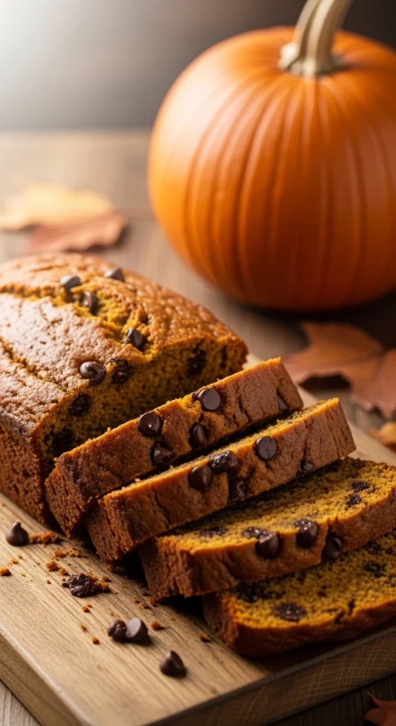 Chocolate Chip Pumpkin Bread