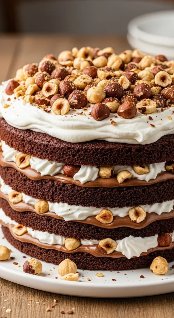 Chocolate Hazelnut Trifle