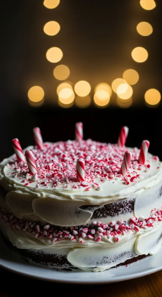 Chocolate Peppermint Cake