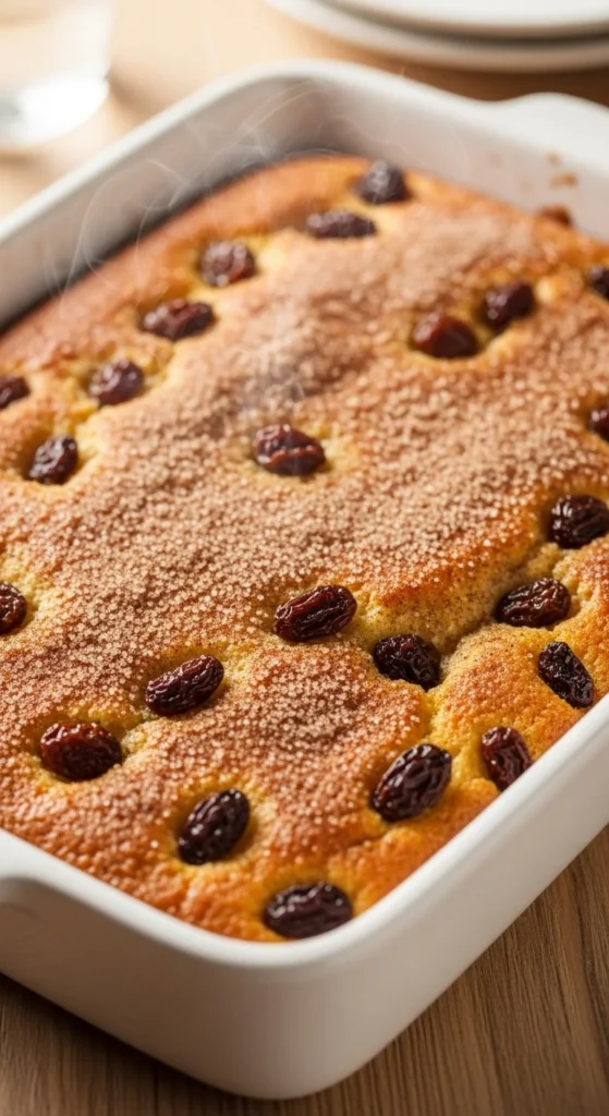 Cinnamon Raisin Bread Pudding