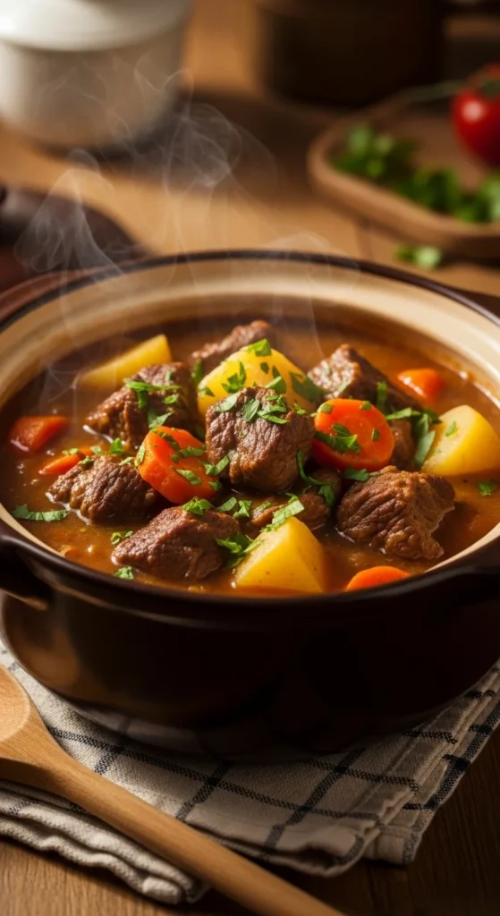 Classic Beef and Potato Stew