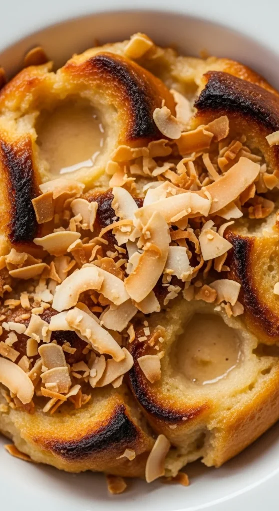 Coconut Bread Pudding