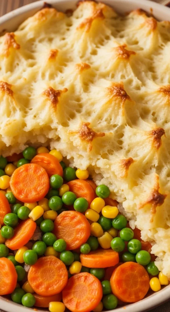 Cottage Pie with Mixed Veggies