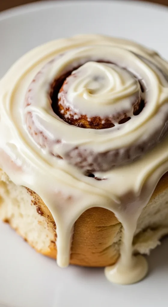 Cream Cheese Frosted Cinnamon Rolls