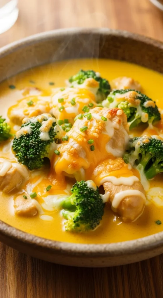 Creamy Broccoli Cheddar Stew