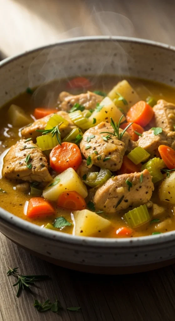 Creamy Chicken and Herb Stew