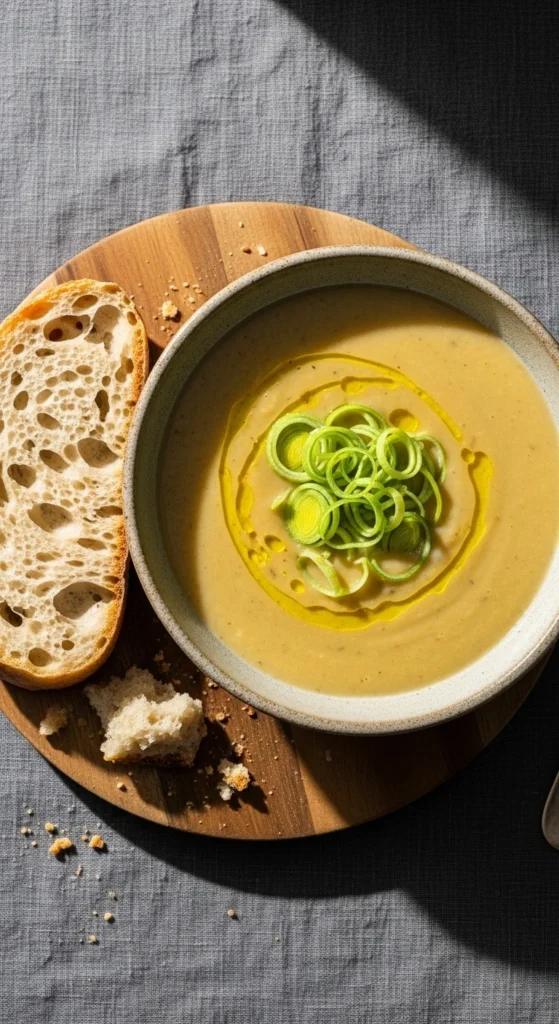 Creamy Potato and Leek Soup