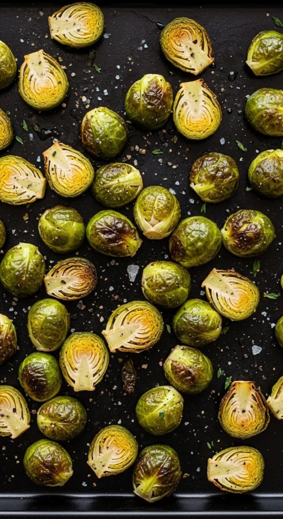 Crispy Roasted Brussels Sprouts