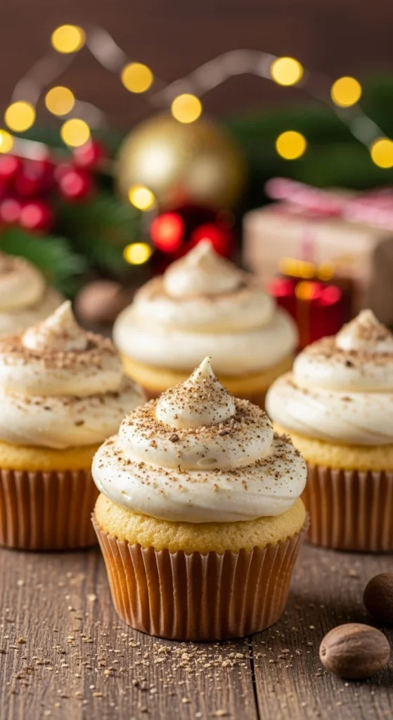 Eggnog Cupcakes