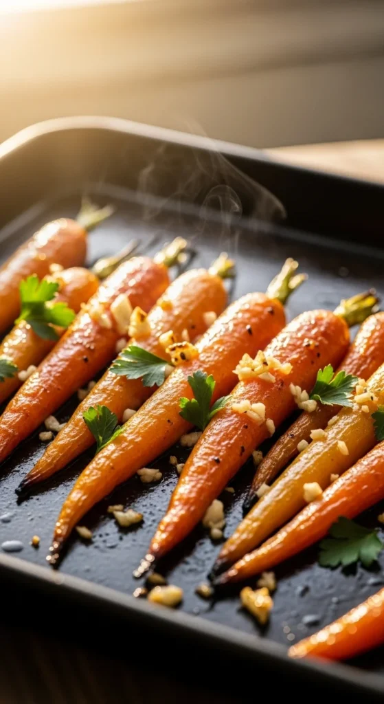 Garlic Roasted Carrots