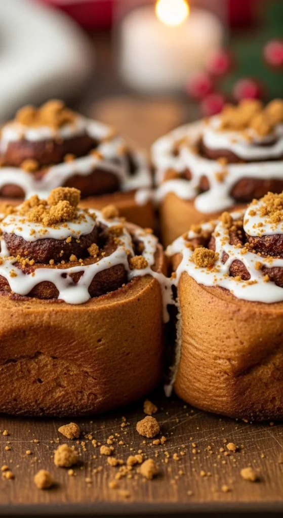 Gingerbread Cinnamon Rolls