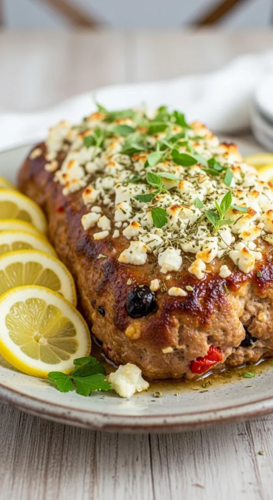 Greek-Style Meatloaf