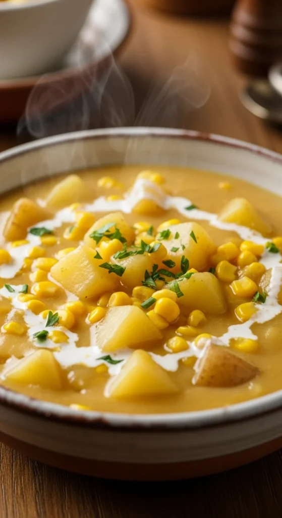 Harvest Corn and Potato Stew