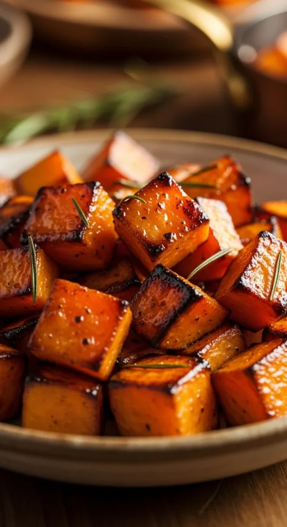 Honey Roasted Sweet Potatoes