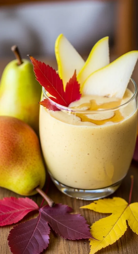 Maple Pear Smoothie