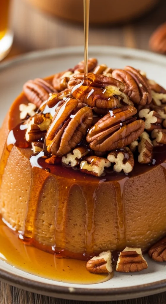 Maple Pecan Pudding