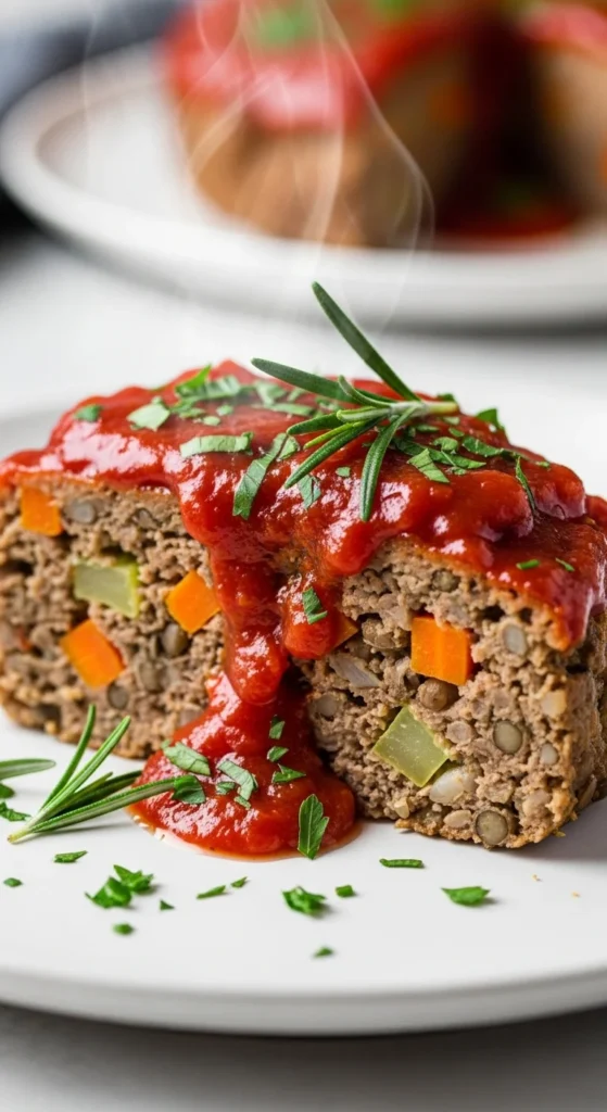 Mediterranean Lentil Meatloaf