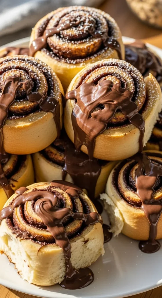 Nutella Cinnamon Rolls
