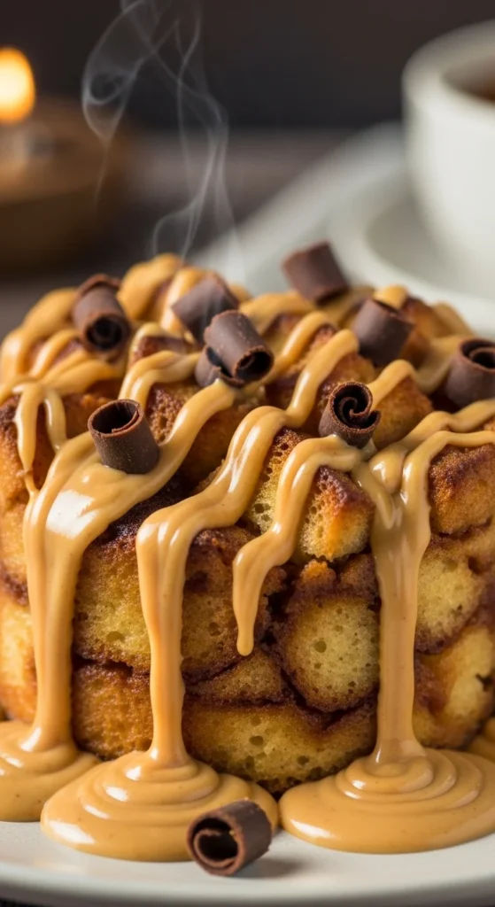Peanut Butter Bread Pudding