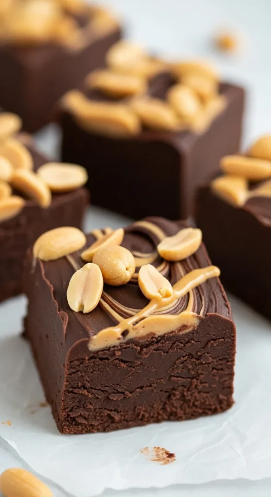 Peanut Butter Swirl Fudge