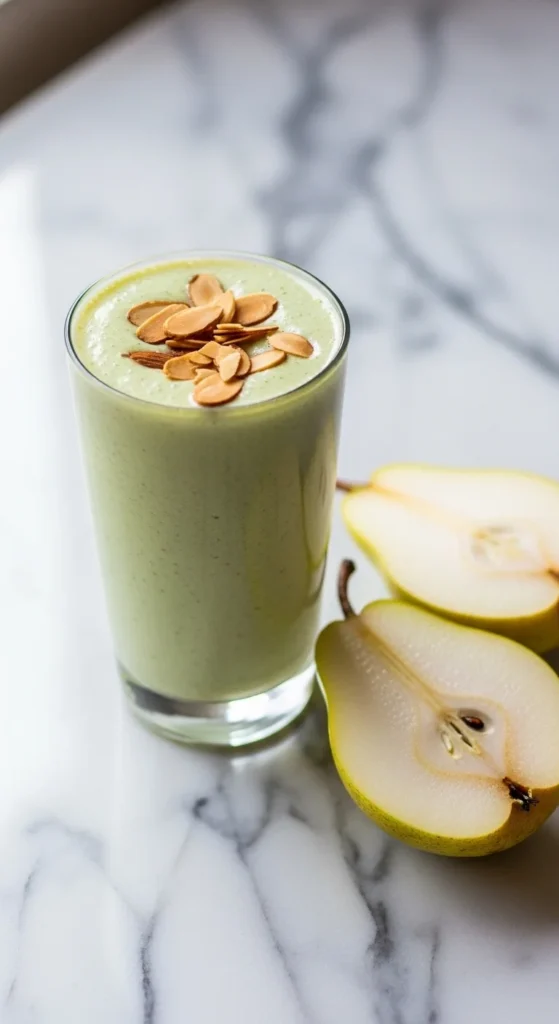 Pear Almond Smoothie