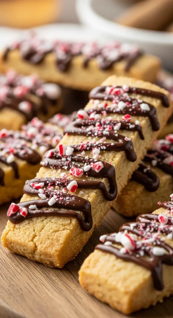 Peppermint Shortbread