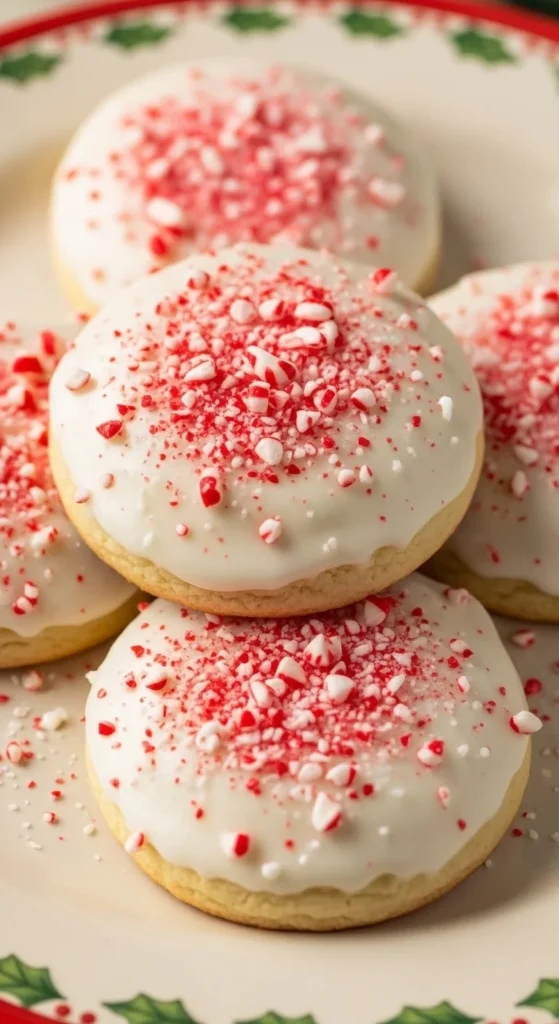Peppermint Sugar Cookies